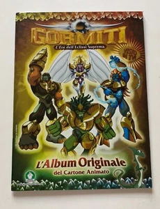 GORMITI ALBUM ORIGINALE CARTONE ANIMATO 2009 PREZIOSI STICKER ALBUM INCOMPLETO - Picture 1 of 2