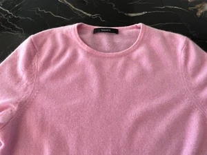 Tahari Crew Neckline 100% Cashmere Sweater in Pink Size M - Picture 1 of 4