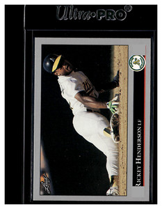 1992 Leaf  #116 Rickey Henderson