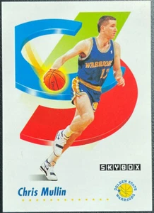 CHRIS MULLIN 1991-92 SkyBox NBA Basketball Card #96 Golden State Warriors HOF - Picture 1 of 2