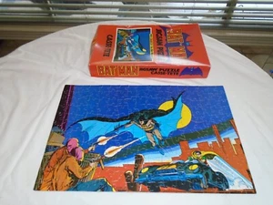 Batman Robin Puzzle Casse-Tete 1973 DC Comics 200 pcs 11" x 17" Complete - Picture 1 of 4