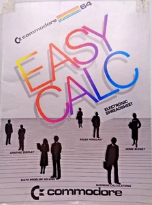 COMMODORE 64/128 -- EASYCALC (COMMODORE - CARTRIDGE) - Bild 1 von 9