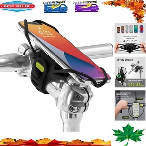 Bike Tie Pro 4: Ultra-Lightweight Shock-Proof Phone Mount for 4.7"-7.2" Phones - Photo 1 sur 11