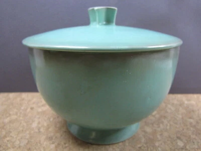 Bückeburg Keramik Deckeldose 50er / 60er Jahre - Bild 1 von 4