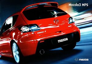 Mazda 3 MPS Sales Brochure Australia 2007
