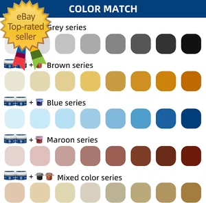 Fiberglass Boat Repair Kit (Color Match), Gel Coat Repair Kit for Boats, Marine - Picture 1 of 4