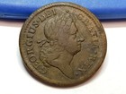 1723 Rosa Americana Penny Colonial Coin Copper Circulated