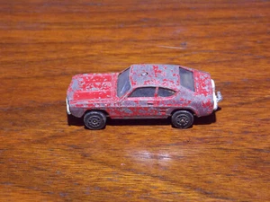 Vintage Corgi Juniors Whizzwheels Red Ford Capri Fire Chief 1:64 Diecast GB - Picture 1 of 5