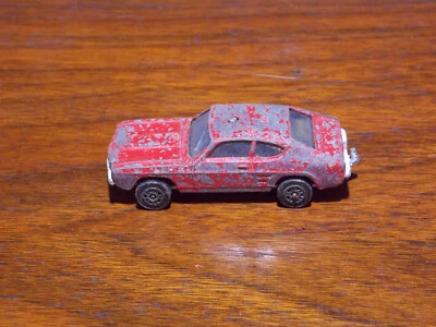 Vintage Corgi Juniors Whizzwheels Red Ford Capri Fire Chief 1:64 Diecast GB - Image 1 of 4