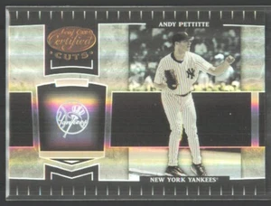 2004 Leaf Certified Cuts Andy Pettitte /599 #206 - Picture 1 of 2