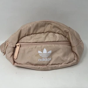 Adidas Riñonera Cintura Nacional Rosa Ajustable Correas a Presión Gimnasio Cremallera Viaje  - Imagen 1 de 6