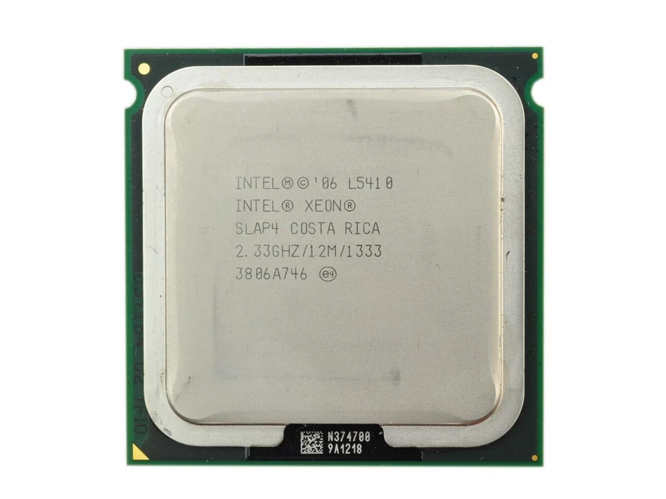 Intel Xeon L5410 Quad-Core 2.33GHz 12M 1333MHz LGA771 SLAP4 Server CPU Processor - Image 1 of 1