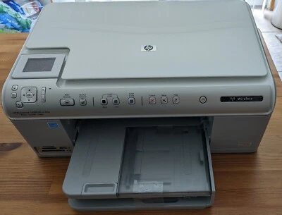 HP Photosmart C6380 All-In-One Inkjet Printer Cosmetically New for Parts As Is - Image 1 of 4