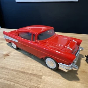 1957 Red Chevy VHS Videokassette Rewinder 1980 offiziell Chevy lizenziert FUNKTIONIERT - Bild 1 von 24