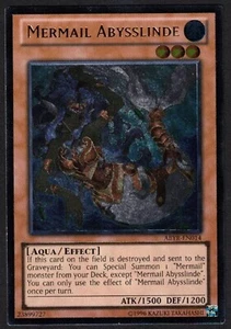 Yugioh Mermail Abysslinde ABYR-EN014 Ultimate Rare Unlim - NM - Imagen 1 de 2