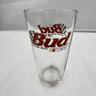 NASCAR Bud Official Beer Clear Pilsner Pint Beer Glass Tumbler Bud Trademark