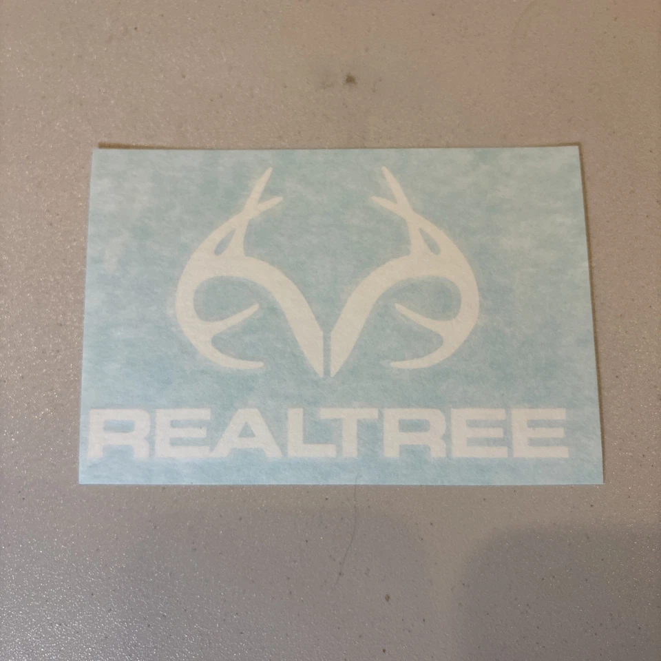 Realtree Logo Vinyl Decal Sticker Bow Hunting Outdoors Archery - Image 1 of 1