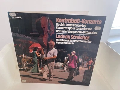LUDWIG STREICHER - KONTRABASS KONZERTE - TELEFUNKEN 642621 - NM - Image 1 of 3