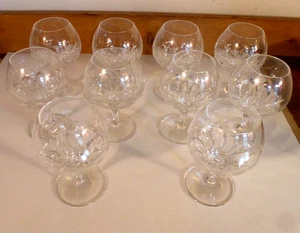 NACHTMANN YVONNE 10 x KRISTALL COGNACGLÄSER, COGNACSCHWENKER, Höhe 13 cm - Picture 1 of 4