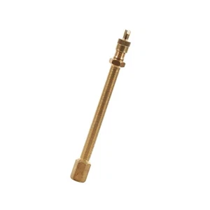 Brass Auto Tire Valve Stem Extension Pole Caps Extender Straight Bore 100 Mm CRY - Picture 1 of 12