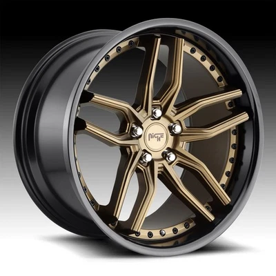 4/Nicho M195 Methos Bronce Negro 19x8,5 5x4,5 35 mm (M195198565+35) Foto 1 de 3