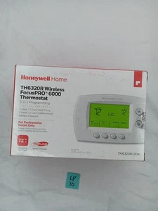 HONEYWELL HONEYWELL TH6320R1004 WIRELESS FOCUSPRO THERMOSTAT - WHITE - Picture 1 of 3