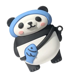 Cartoon Panda Earphone Case Cover Ohrhörer Deckung für und 2 kompatibel - Picture 1 of 12