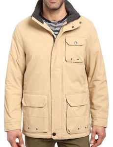 Nautica Herren Beige Multi Pocket Parka/Windbreaker Größe XL - Bild 1 von 16