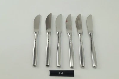 WMF London 6 Tafelmesser Cromargan Menü Messer - Bild 1 von 4