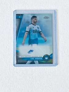 Liel Abada Autograph 2024/25 Topps Chrome MLS CA-AB - Charlotte FC - Picture 1 of 2