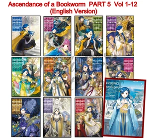 Ascendance of a Bookworm Parte 5 (Volumen 1-12) Juego Completo Novela Ligera Inglés - Imagen 1 de 13