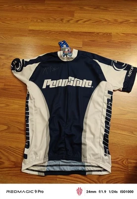 Penn State Cycling Jersey Men’s XXL Adrenaline NWT Joe Paterno Signature  - Image 1 of 4
