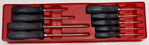 Snap n Tools 8 Piece Black Torx Bit Screwdrivers Pal-432480 Complete Set SDTX - Foto 1 di 7