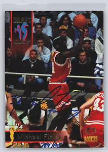 1995 Signature Rookies, Autogramm - Michael Finley, Phoenix Suns/1050 - Bild 1 von 2