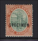 St. Kitts-Nevis Scott # 7 MH Specimen 1903
