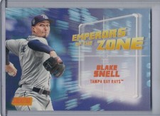 BLAKE SNELL 2019 Stadium Club Emperors of the Zone Orange #06/50 #EZ-20 ⚾F5560⚾