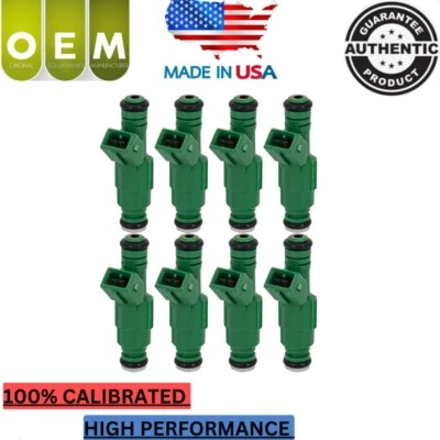 8x OEM Bosch Fuel Injectors Fits 1996-2004 Ford Mustang GT/ Cobra #0280155968 - Image 1 of 4