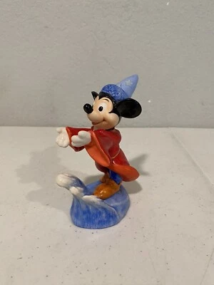 Figura Rara De Colección Goebel Fantasía Hechicero Mickey Mouse Walt Disney Alemania Occidental Foto 1 de 4