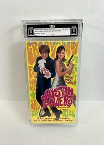 IGS 1997 8-8 AUSTIN POWERS-INTERNATIONAL MAN OF MYSTERY VHS GRADED MOVIE CGC VGA - Picture 1 of 5