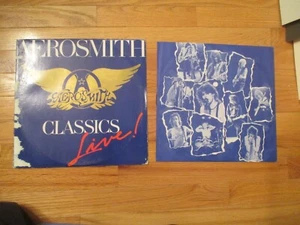 Aerosmith Classics Live 1986 Vinyl Record Album Free Shipping to USA - Picture 1 of 7