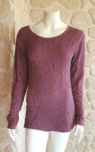 Haut violet neuf taille XXL marque Salt & Pepper étiqueté 69€ (cm) - Picture 1 of 4