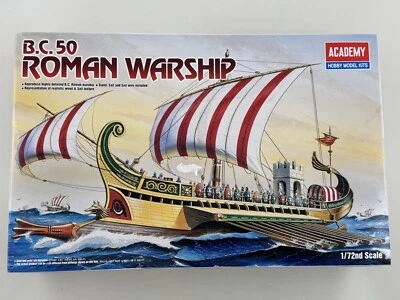 Academy Roman Warship B.C.50 1:72 14207 modellismo - Immagine 1 di 2