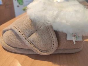 Babbucce in Pelle d'agnello Marrone chiaro Fellhof Misura 21 - Foto 1 di 3