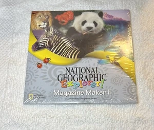 National Geographic Explorer! Magazine Maker II CD-ROM New - Picture 1 of 2