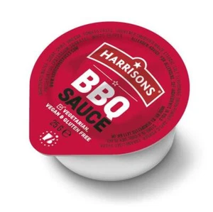 BARBECUE Sauce 25ml Dip Pot - Take Away Burger Van Picnics BBQ PIZZA - Picture 1 of 2