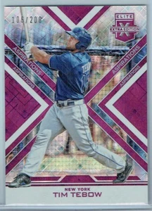 2016 ELITE EXTRA EDITION ASPIRATIONS PURPLE #99 TIM TEBOW #106/200 - Picture 1 of 1