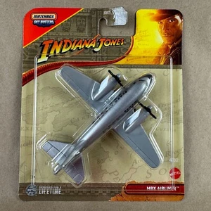 Matchbox Sky Busters MBX Airliner Plane 4/32 Indiana Jones Silver Diecast 2025 - Picture 1 of 6
