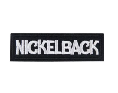 NICKELBACK - CANADIAN ALTERNATIVE ROCK BAND - 1995 - Embroidered Iron-On Patch
