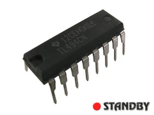 2pcs TL494 DIP16 TEXAS TL494CN Pulse-Width-Modulation Control Circuit 7V to 40V  - Picture 1 of 1