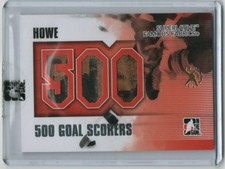 2009-10 ITG Superlative 500 Goal Scorer Stick GORDIE HOWE Fall Expo 1/1 HOF